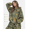 image:imageAUTOMET Womens 2 Piece Lounge Sweat Sets Fall Fashion Matching SweatsuitsCamogreen