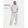 image:imageAUTOMET Womens 2 Piece Lounge Sweat Sets Fall Fashion Matching SweatsuitsCamogrey