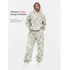 image:imageAUTOMET Womens 2 Piece Lounge Sweat Sets Fall Fashion Matching SweatsuitsCamolgreen