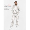 image:imageAUTOMET Womens 2 Piece Lounge Sweat Sets Fall Fashion Matching SweatsuitsCamowhite