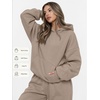 image:imageAUTOMET Womens 2 Piece Lounge Sweat Sets Fall Fashion Matching SweatsuitsCoffeegrey