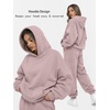 image:imageAUTOMET Womens 2 Piece Lounge Sweat Sets Fall Fashion Matching SweatsuitsDarkpink