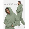 image:imageAUTOMET Womens 2 Piece Lounge Sweat Sets Fall Fashion Matching SweatsuitsGreen