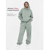 image:imageAUTOMET Womens 2 Piece Lounge Sweat Sets Fall Fashion Matching SweatsuitsLightgreen