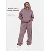 image:imageAUTOMET Womens 2 Piece Lounge Sweat Sets Fall Fashion Matching SweatsuitsLightpurple