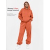 image:imageAUTOMET Womens 2 Piece Lounge Sweat Sets Fall Fashion Matching SweatsuitsOrange
