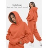 image:imageAUTOMET Womens 2 Piece Lounge Sweat Sets Fall Fashion Matching SweatsuitsOrange