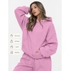 image:imageAUTOMET Womens 2 Piece Lounge Sweat Sets Fall Fashion Matching SweatsuitsPink