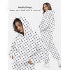 image:imageAUTOMET Womens 2 Piece Lounge Sweat Sets Fall Fashion Matching SweatsuitsWhite Polka Dot
