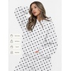 image:imageAUTOMET Womens 2 Piece Lounge Sweat Sets Fall Fashion Matching SweatsuitsWhite Polka Dot