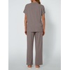 image:imageAUTOMET Womens 2 Piece Matching Lounge Sets 2026 Summer Mock Neck Sweatsuits Short Sleeve Loungewear Travel OutfitsHeather Mocha