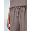 image:imageAUTOMET Womens 2 Piece Matching Lounge Sets 2026 Summer Mock Neck Sweatsuits Short Sleeve Loungewear Travel OutfitsHeather Mocha
