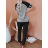 image:imageAUTOMET Womens 2 Piece Pajama Set Summer Lounge Sets Sleepwear with PocketsBlack