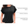image:imageAUTOMET Womens Business Casual Cute Trendy TopsBlack