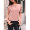 image:imageAUTOMET Womens Business Casual Cute Trendy TopsCoral