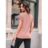 image:imageAUTOMET Womens Business Casual Cute Trendy TopsCoral