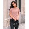 image:imageAUTOMET Womens Business Casual Cute Trendy TopsCoral