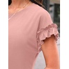 image:imageAUTOMET Womens Business Casual Cute Trendy TopsCoral