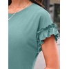 image:imageAUTOMET Womens Business Casual Cute Trendy TopsGreen
