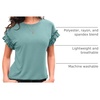 image:imageAUTOMET Womens Business Casual Cute Trendy TopsGreen