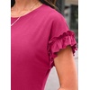 image:imageAUTOMET Womens Business Casual Cute Trendy TopsHot Pink