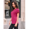 image:imageAUTOMET Womens Business Casual Cute Trendy TopsHot Pink