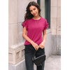 image:imageAUTOMET Womens Business Casual Cute Trendy TopsHot Pink