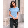 image:imageAUTOMET Womens Business Casual Cute Trendy TopsLight Blue