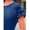 image:imageAUTOMET Womens Business Casual Cute Trendy TopsNavy