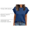 image:imageAUTOMET Womens Business Casual Cute Trendy TopsNavy