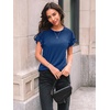 image:imageAUTOMET Womens Business Casual Cute Trendy TopsNavy