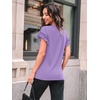image:imageAUTOMET Womens Business Casual Cute Trendy TopsPurple