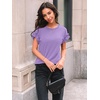 image:imageAUTOMET Womens Business Casual Cute Trendy TopsPurple