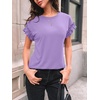 image:imageAUTOMET Womens Business Casual Cute Trendy TopsPurple