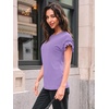 image:imageAUTOMET Womens Business Casual Cute Trendy TopsPurple