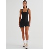 image:imageAUTOMET Womens Flattering Shaping Jumpsuit Romper for Summer 2026Black