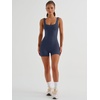 image:imageAUTOMET Womens Flattering Shaping Jumpsuit Romper for Summer 2026Navy