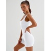 image:imageAUTOMET Womens Flattering Shaping Jumpsuit Romper for Summer 2026White