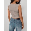 image:imageAUTOMET Womens Going Out Tank Tops Sleeveless Summer 2026 Trendy Cute Shirts Boat Neck Basic Y2K Fashion Outfits ClothesCoffeegrey