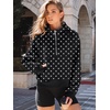 image:imageAUTOMET Womens Hoodies Half Zip Up Casual Comfort Fall Clothes 2026Black Polka Dot