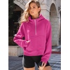 image:imageAUTOMET Womens Hoodies Half Zip Up Casual Comfort Fall Clothes 2026Hotpink