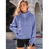 image:imageAUTOMET Womens Hoodies Half Zip Up Casual Comfort Fall Clothes 2026Purpleblue