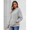 image:imageAUTOMET Womens Hoodies Sweatshirts Pullover Sweaters Casual Comfy Tops Trendy Fall Outfits Winter Clothes 2026Grey