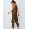 image:imageAUTOMET Womens Jumpsuits Casual Summer Romper Beach Vacation Outfits 2026Coffeebrown