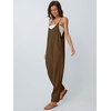 image:imageAUTOMET Womens Jumpsuits Casual Summer Romper Beach Vacation Outfits 2026Coffeebrown