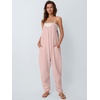 image:imageAUTOMET Womens Jumpsuits Casual Summer Romper Beach Vacation Outfits 2026Dark Pink