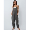 image:imageAUTOMET Womens Jumpsuits Casual Summer Romper Beach Vacation Outfits 2026Darkgrey