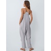 image:imageAUTOMET Womens Jumpsuits Casual Summer Romper Beach Vacation Outfits 2026Gray
