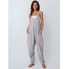 image:imageAUTOMET Womens Jumpsuits Casual Summer Romper Beach Vacation Outfits 2026Gray