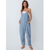 image:imageAUTOMET Womens Jumpsuits Casual Summer Romper Beach Vacation Outfits 2026Lightblue
